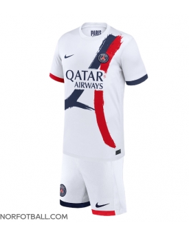 Billige Fotballdrakt Paris Saint-Germain Replika Bortedraktsett Barn 2024-25 Kortermet (med bukser)
